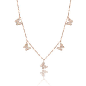 שרשרת קולר פרפרים