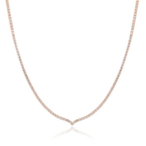 שרשרת קולר Eden משובצת