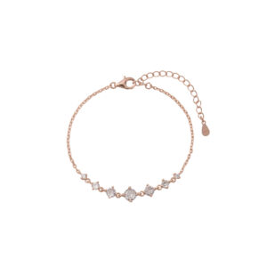 צמיד 7 אבנים רוז